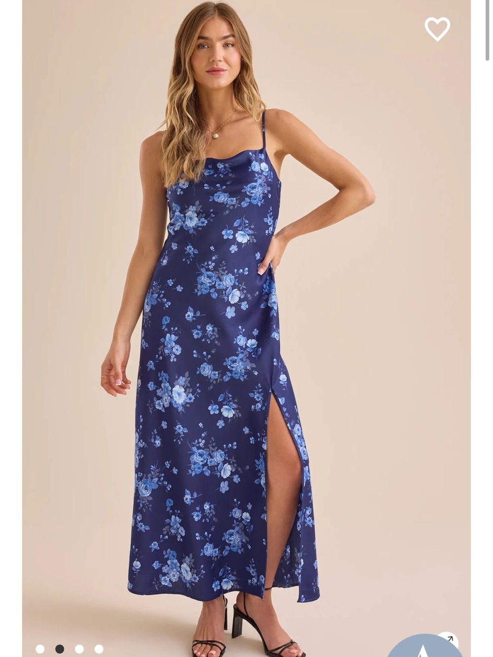 New with tags Chelsea Satin Floral Maxi Dress Altar’d State